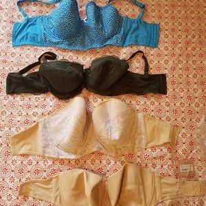 Panache Evie bridal strapless convertible bra 36G